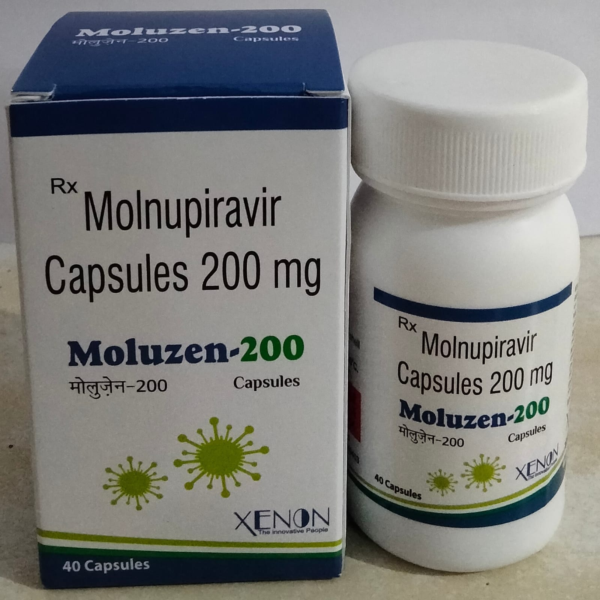Moluzen Molnupiravir 200mg – Antiviral Pill for COVID & Flu