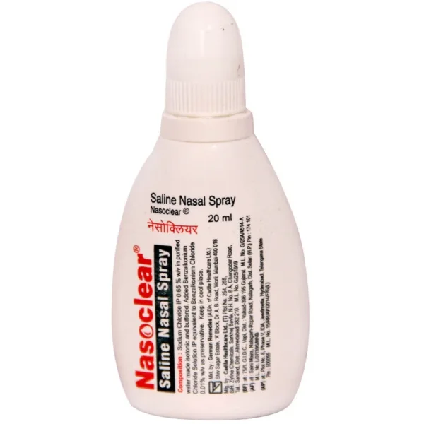 Nasoclear Salina Nasal Spray – Gentle Nasal Cleanser 2025